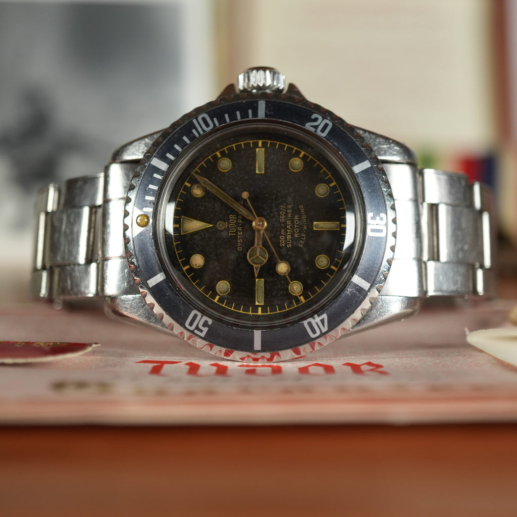 1960 Tudor Submariner 7928  Full Set Tropical Dial Canadian Army Provenance