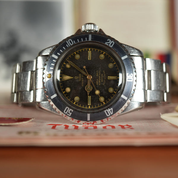 1960 Tudor Submariner 7928  Full Set Tropical Dial Canadian Army Provenance