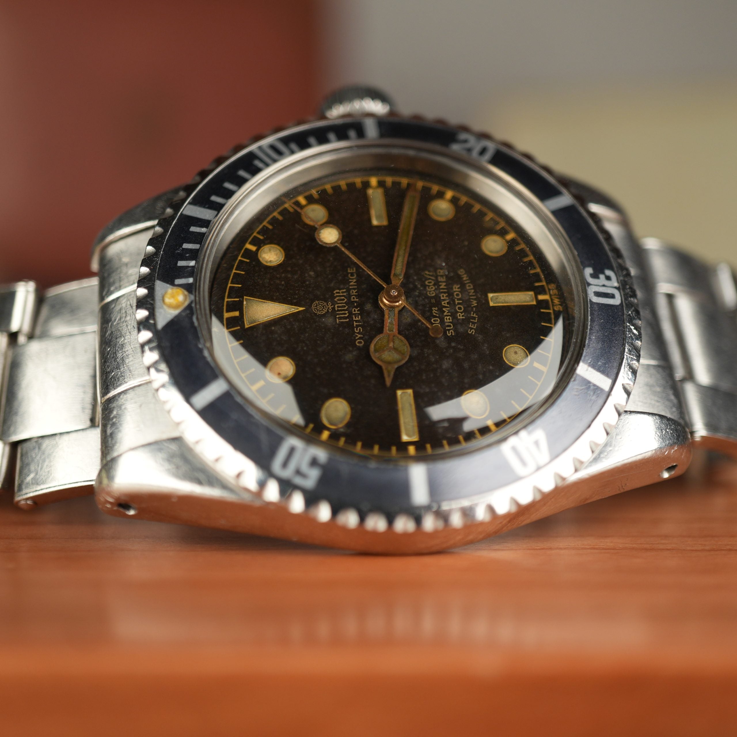 1960 Tudor Submariner 7928  Full Set Tropical Dial Canadian Army Provenance