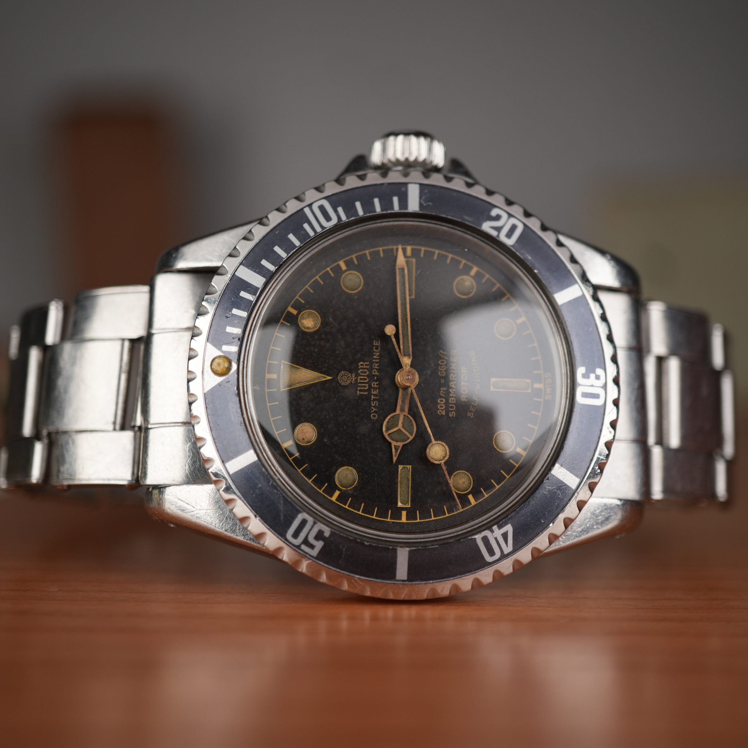 1960 Tudor Submariner 7928  Full Set Tropical Dial Canadian Army Provenance