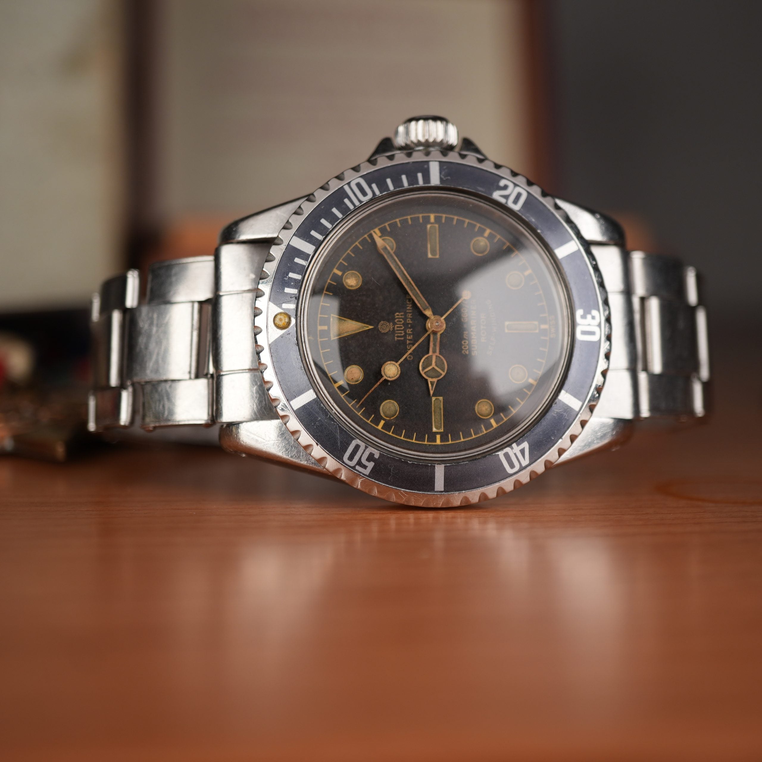 1960 Tudor Submariner 7928  Full Set Tropical Dial Canadian Army Provenance