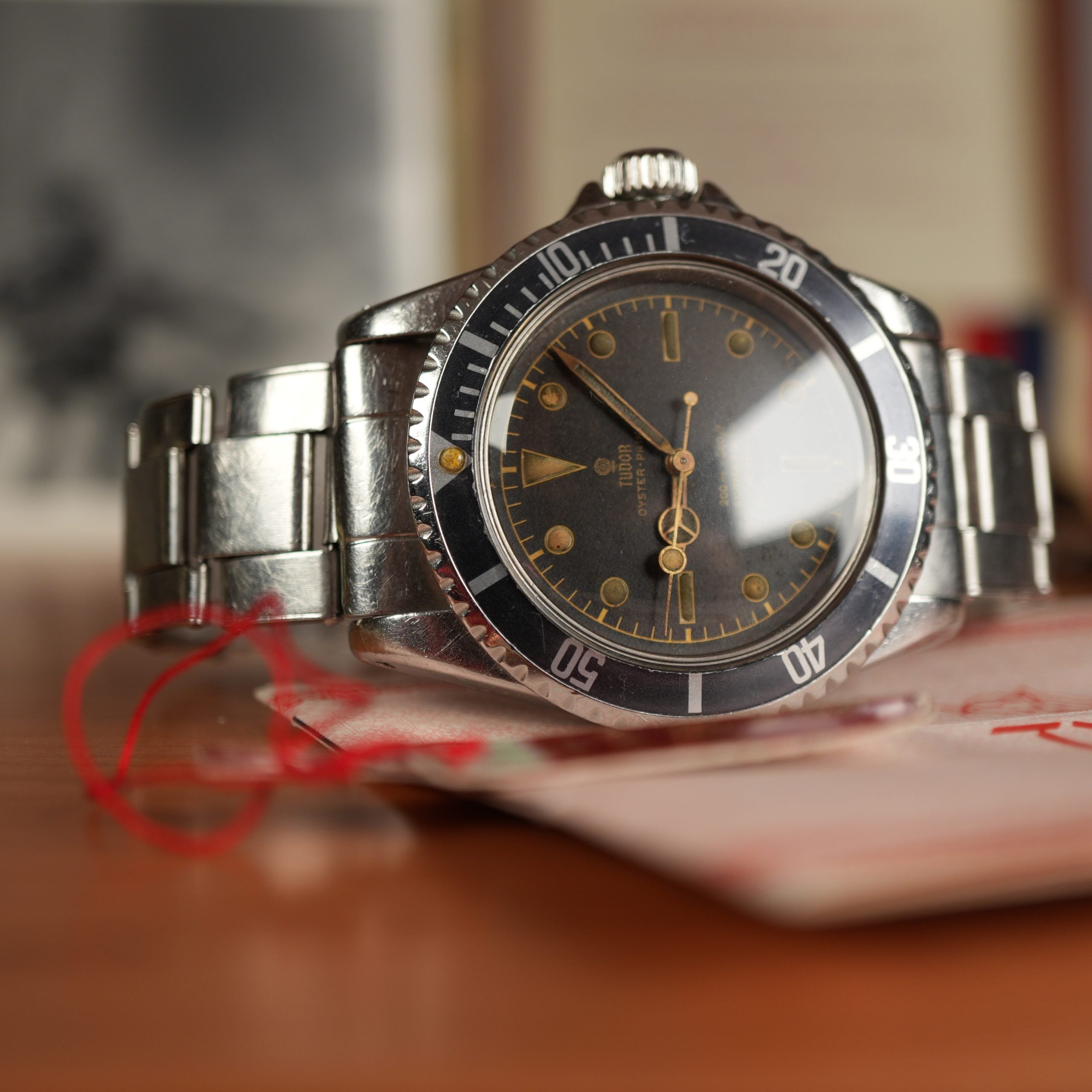 1960 Tudor Submariner 7928  Full Set Tropical Dial Canadian Army Provenance