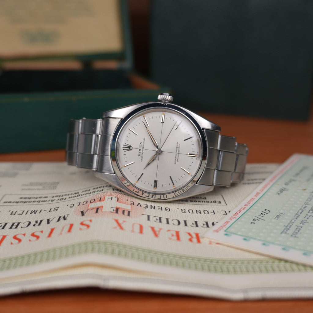 1960 Rolex 6556 Tru Beat – Ultra Rare – Box and Papers