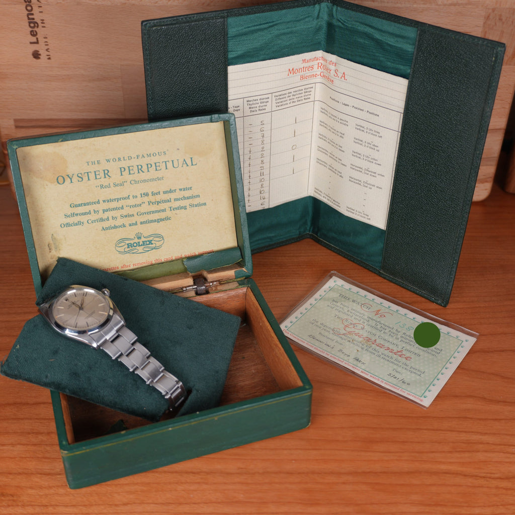 1960 Rolex 6556 Tru Beat – Ultra Rare – Box and Papers