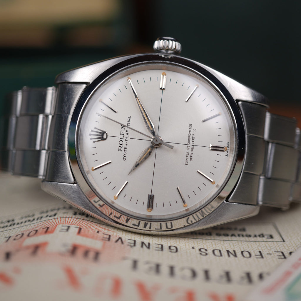 1960 Rolex 6556 Tru Beat – Ultra Rare – Box and Papers