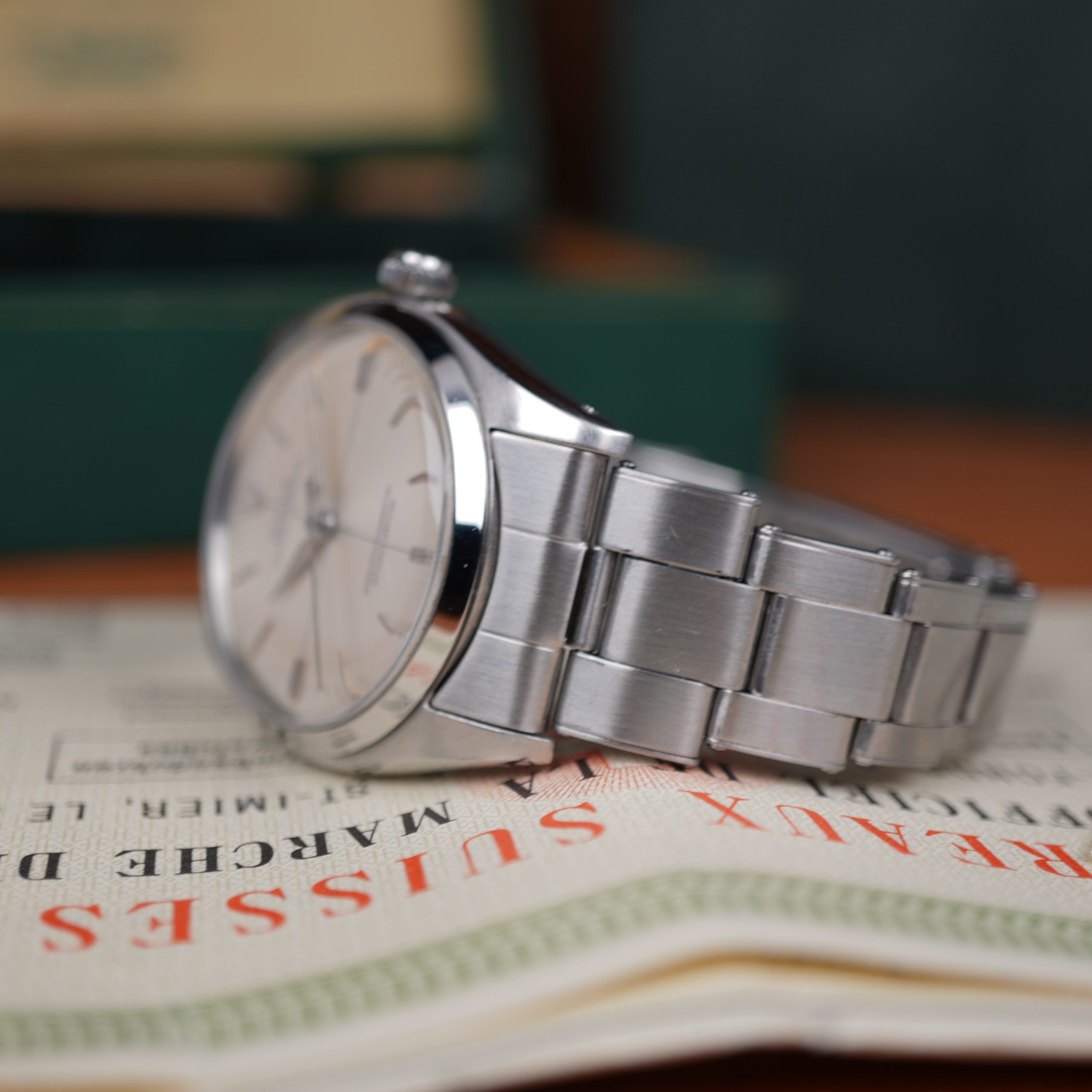 1960 Rolex 6556 Tru Beat – Ultra Rare – Box and Papers