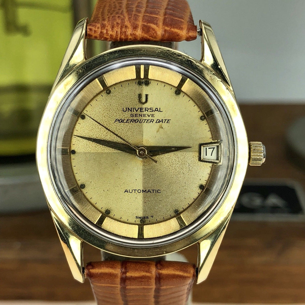 1960’s Vintage Universal Geneve Polerouter Date Automatic Cal. 69
