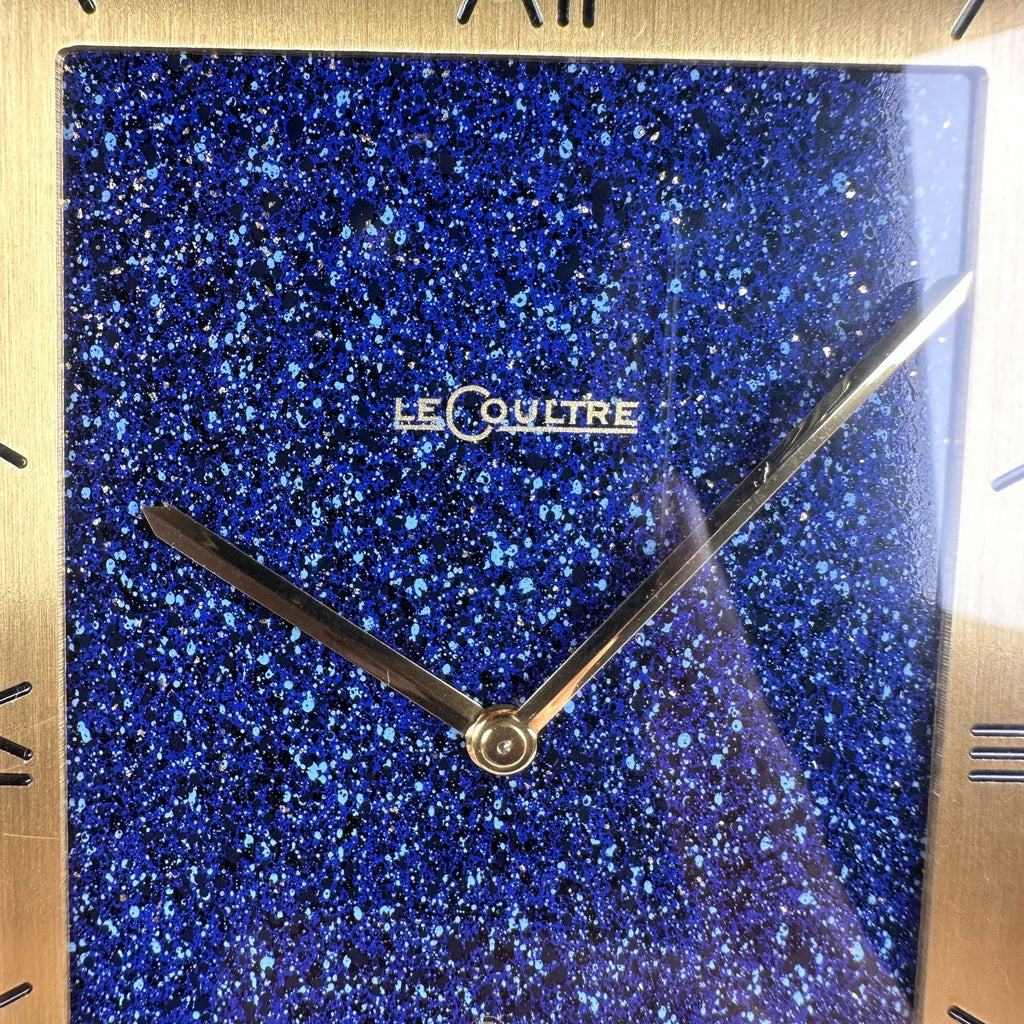 1960’s Jaeger LeCoultre Desk Clock ref. 530 New Old Stock NOS with Box and Papers