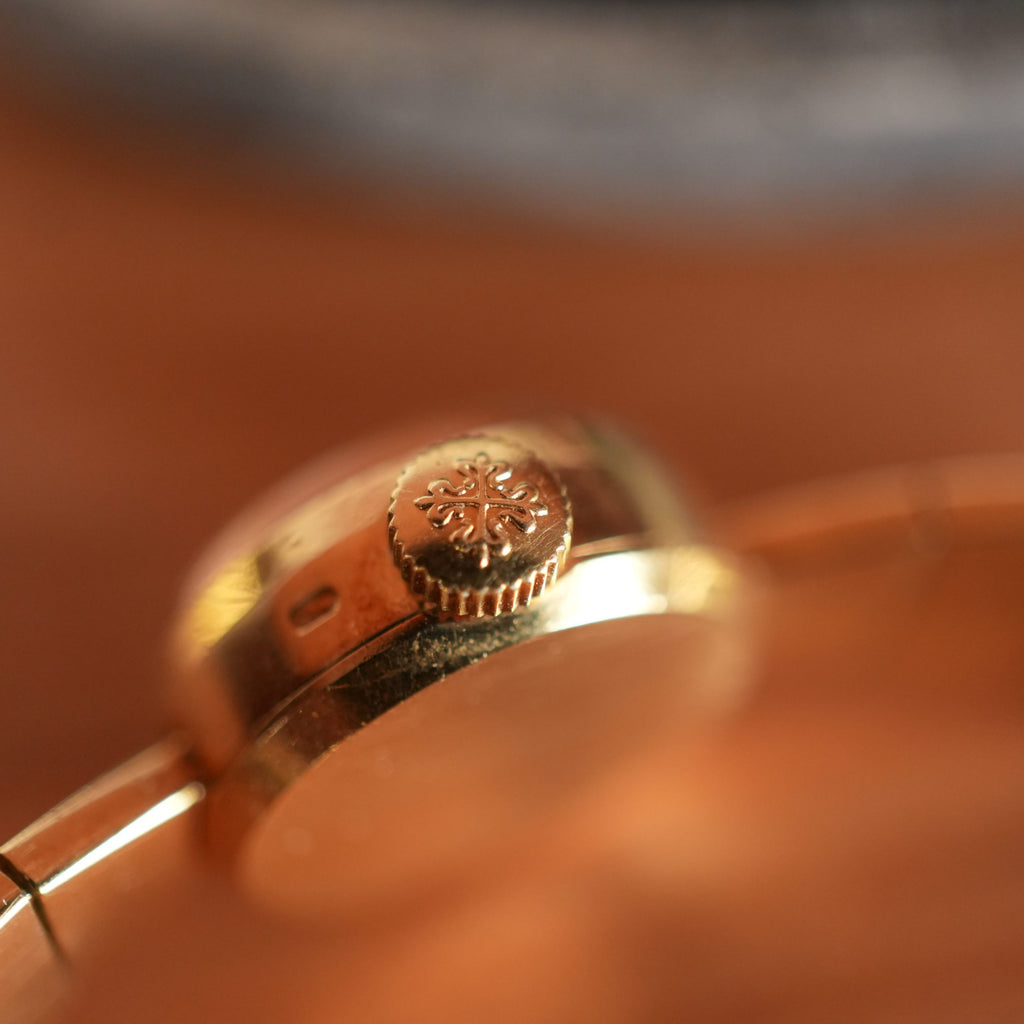 1960’s Patek Philippe “Golden Crest” Ref. 3266/16 in Solid 18k Yellow Gold with Original Box