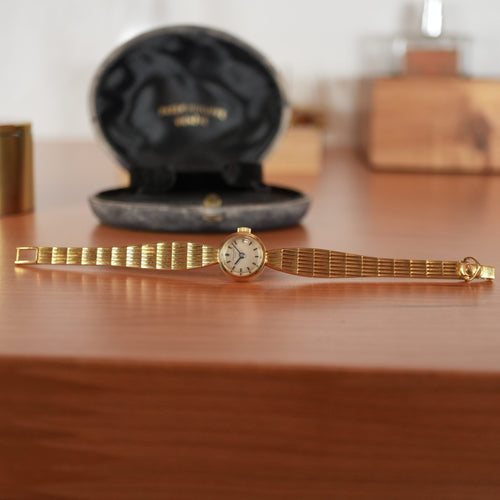 1960’s Patek Philippe “Golden Crest” Ref. 3266/16 in Solid 18k Yellow Gold with Original Box