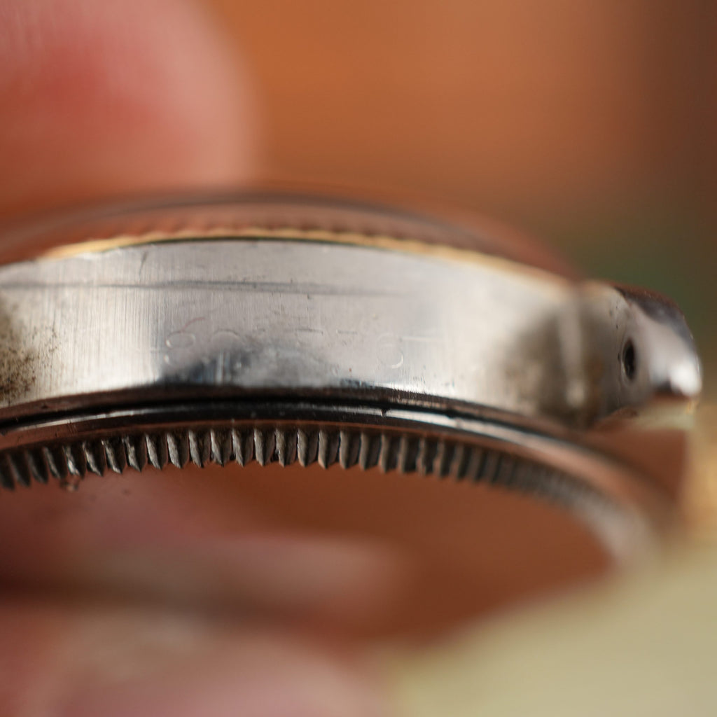 1962 Rolex Oyster Perpetual 1005 Steel and Gold with Original Chronometer Certificate Box and Papers