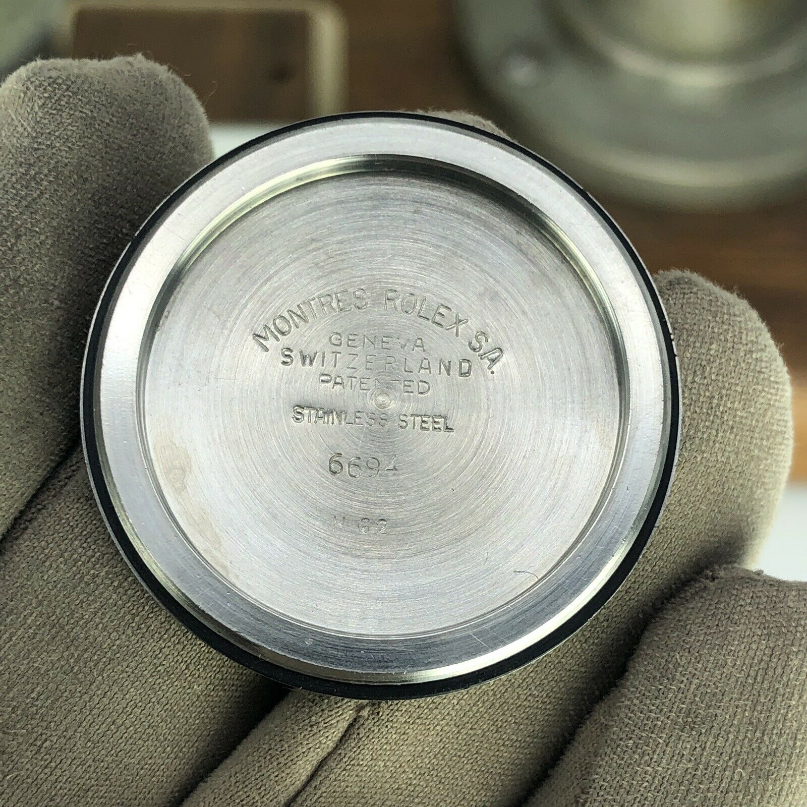 1962 Vintage Rolex Oyster Date Precision 6694 Original Dial & Hands