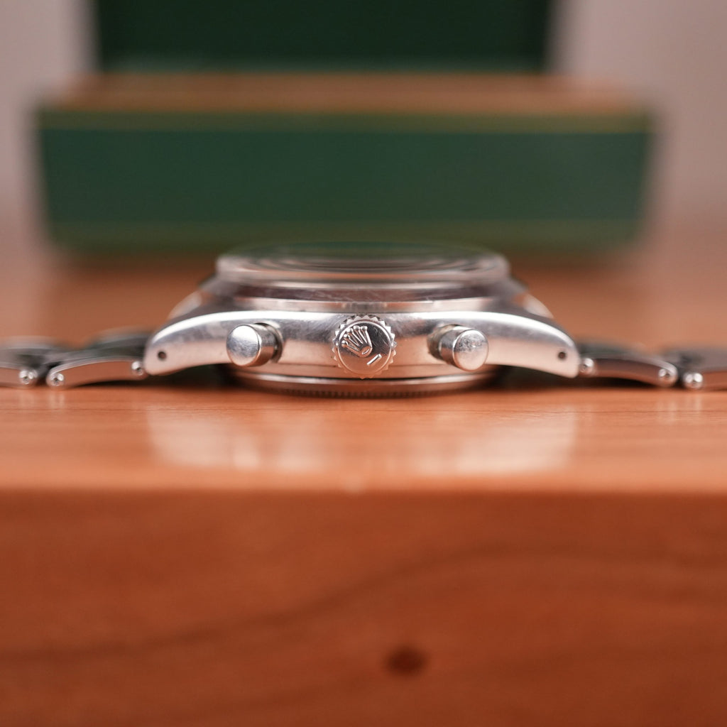 1963 Rolex Chronograph Pre Daytona 6238 Silver Dial Unpolished
