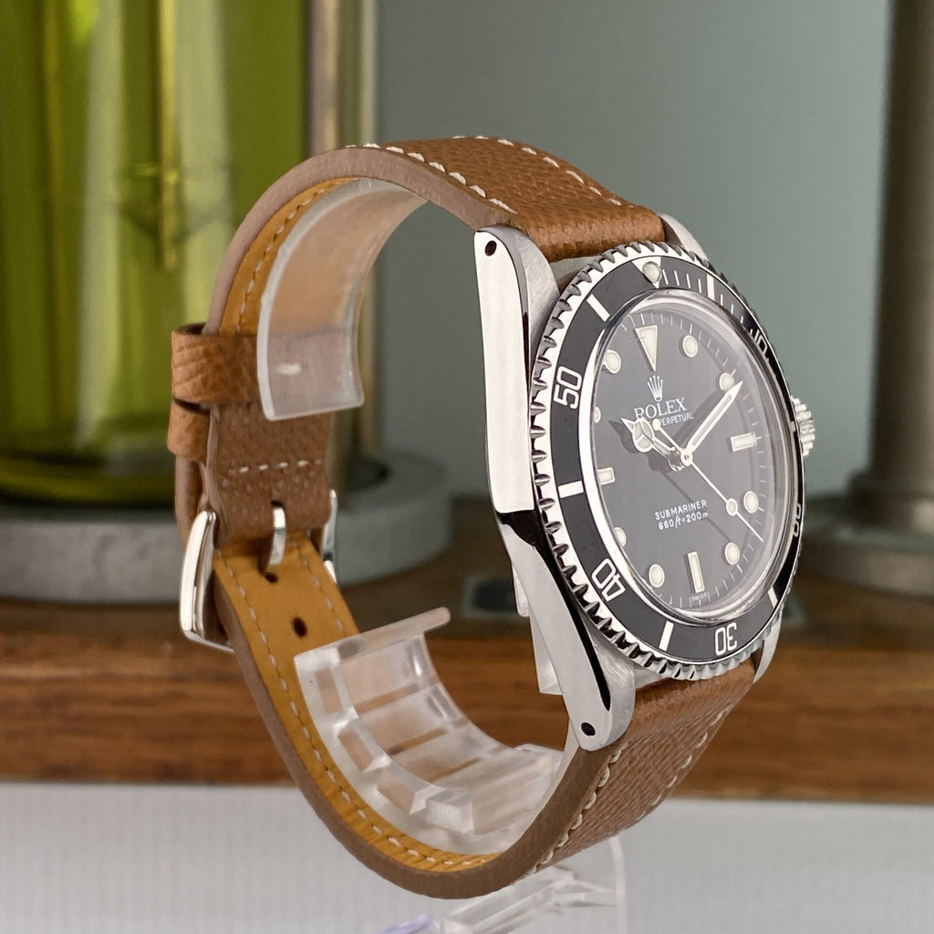 1963 Rolex Submariner 5513 Pointed Crown Guards PCG Service Dial
