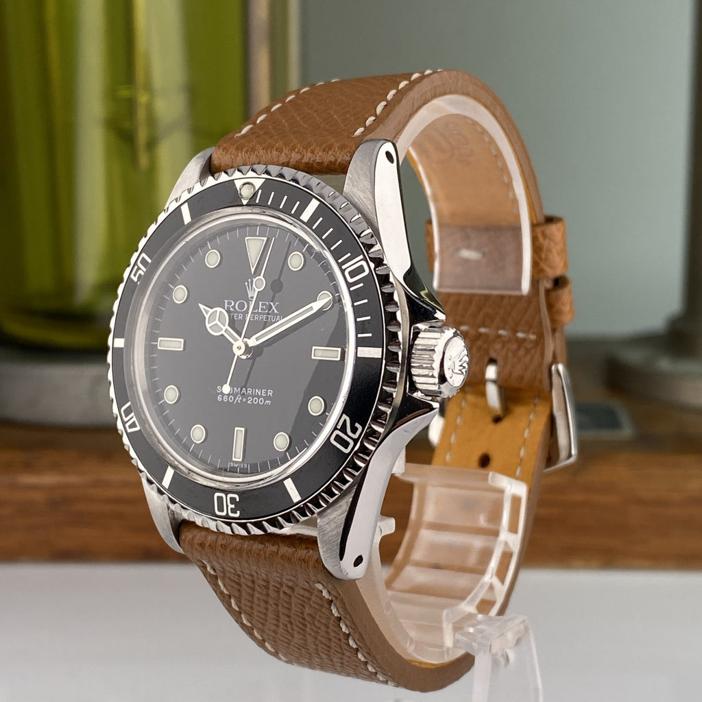 1963 Rolex Submariner 5513 Pointed Crown Guards PCG Service Dial