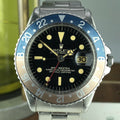 1963 Vintage Rolex GMT Master 1675 Gilt Radial Underline Swiss Only Dial PCG