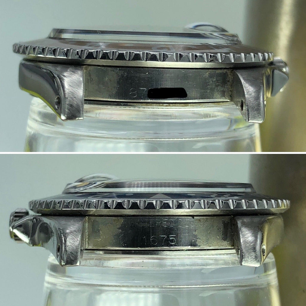 1963 Vintage Rolex GMT Master 1675 Gilt Radial Underline Swiss Only Dial PCG