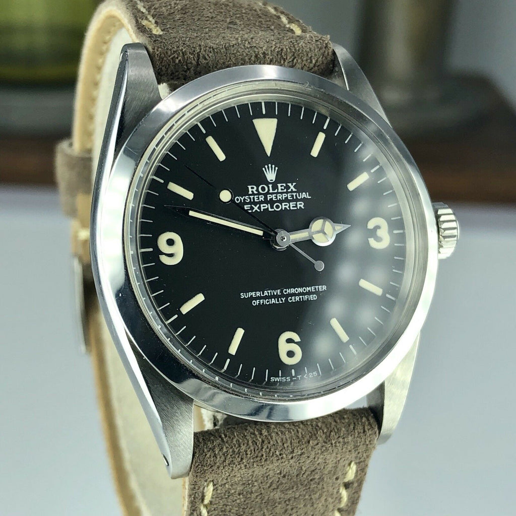 1964 Vintage Rolex Explorer 1016 Creamy Dial