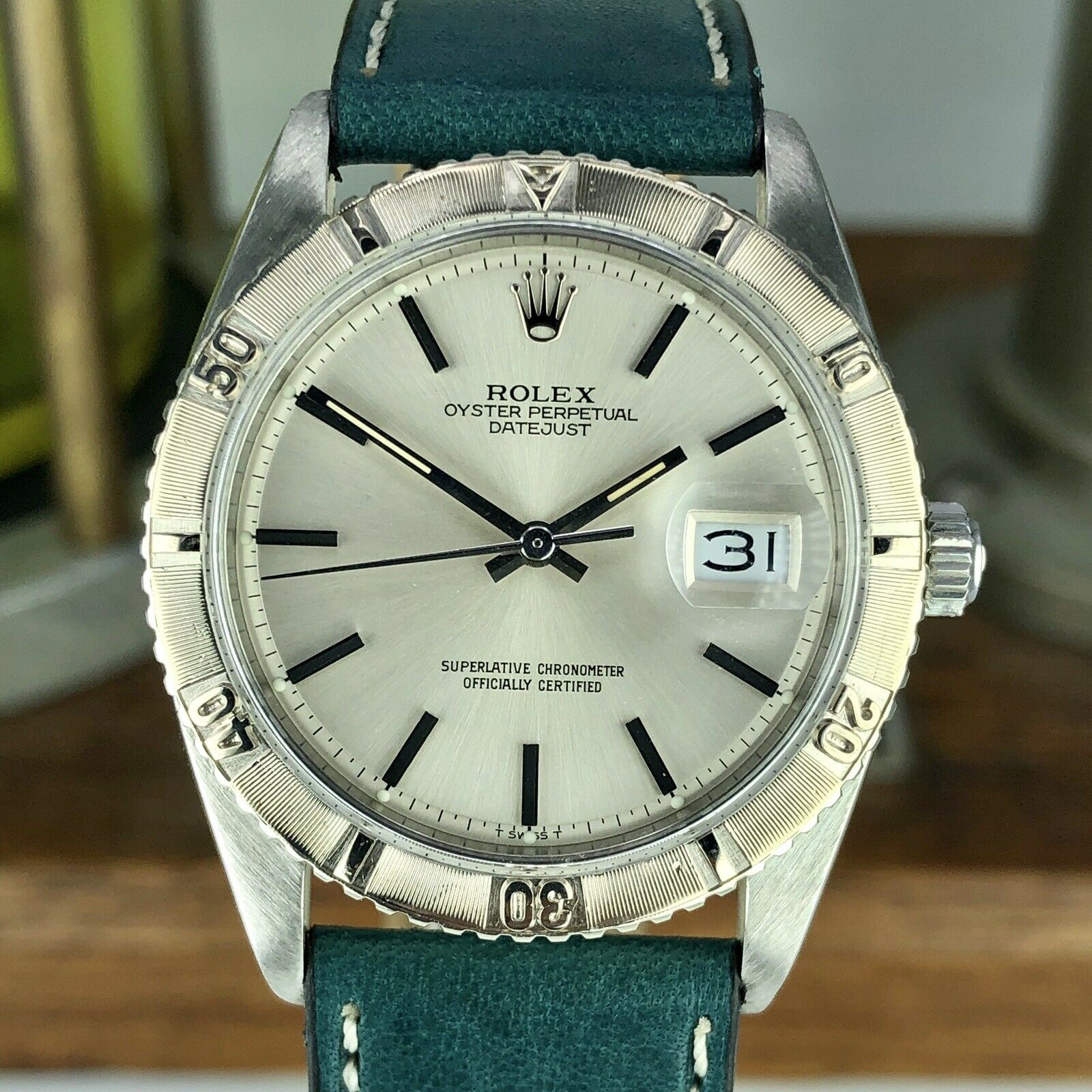 1965 Vintage Rolex Datejust 1625 Turnograph Double References Numbers 1016