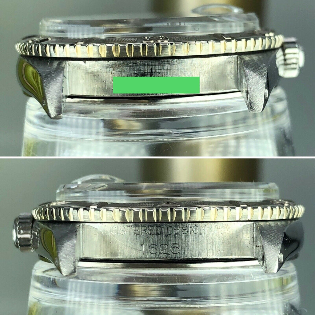 1965 Vintage Rolex Datejust 1625 Turnograph Double References Numbers 1016