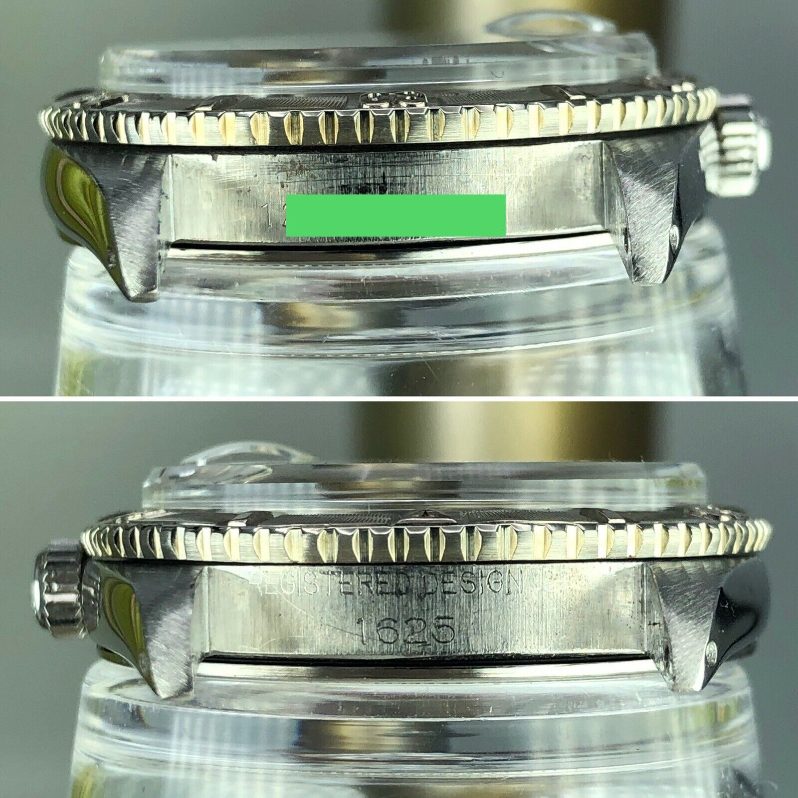 1965 Vintage Rolex Datejust 1625 Turnograph Double References Numbers 1016