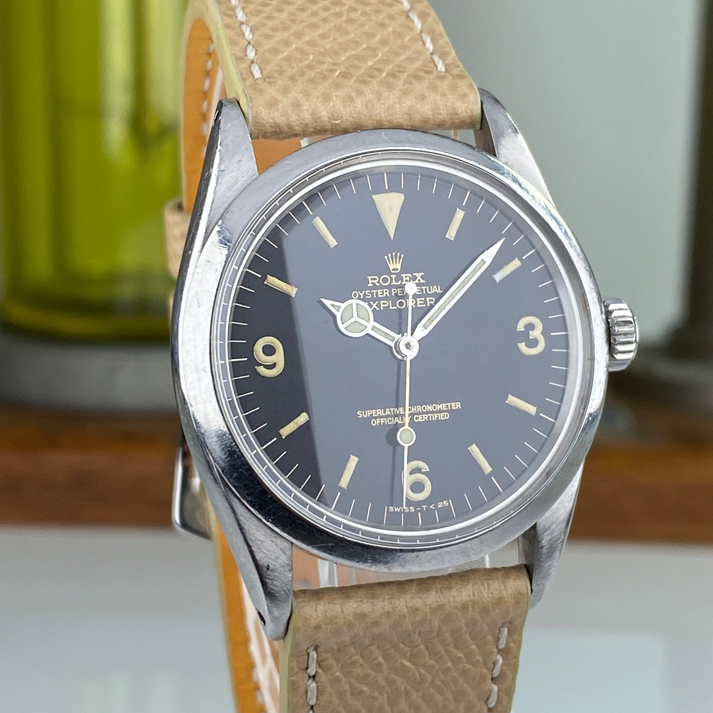 1966 Rolex Explorer 1016 Gilt Glossy Dial