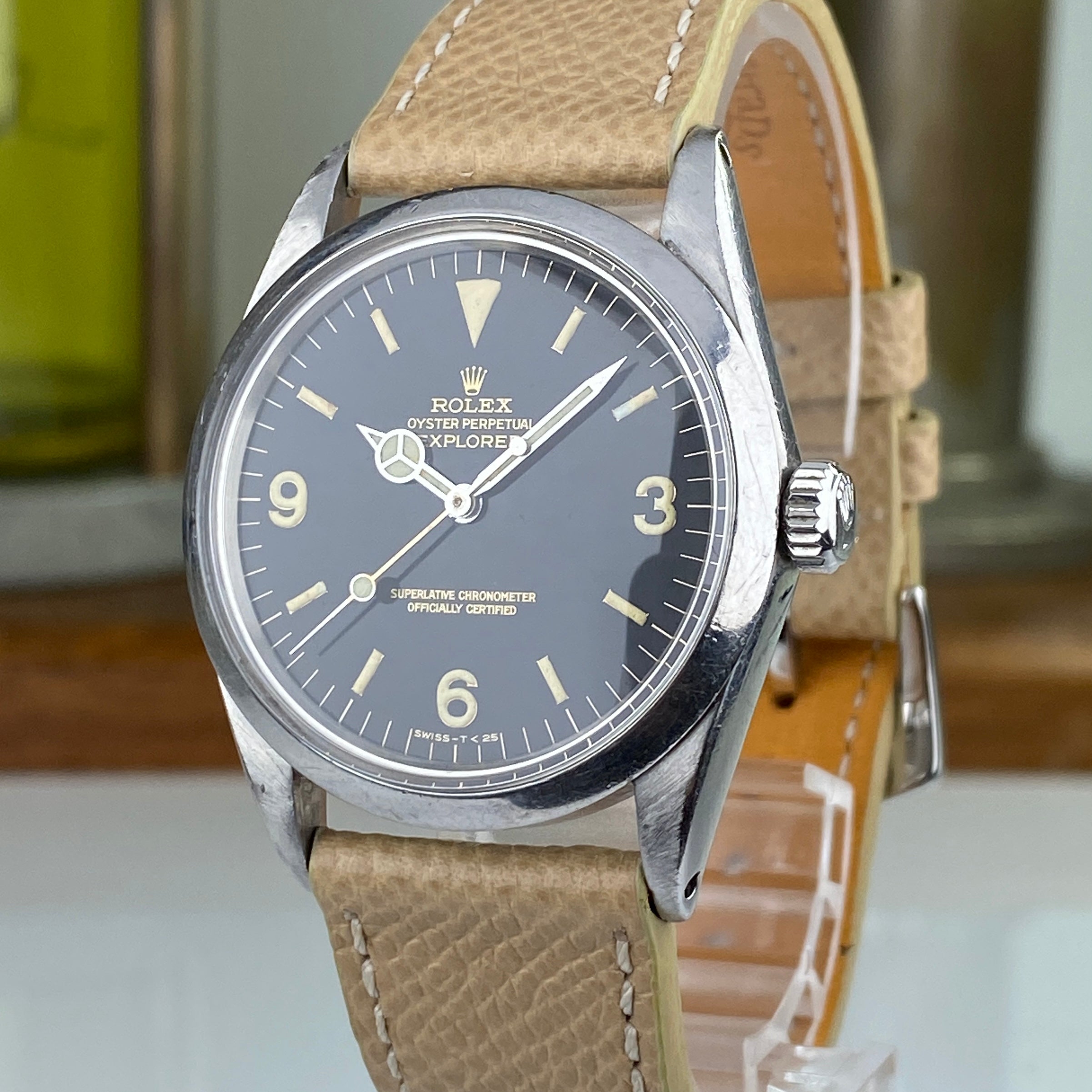 1966 Rolex Explorer 1016 Gilt Glossy Dial
