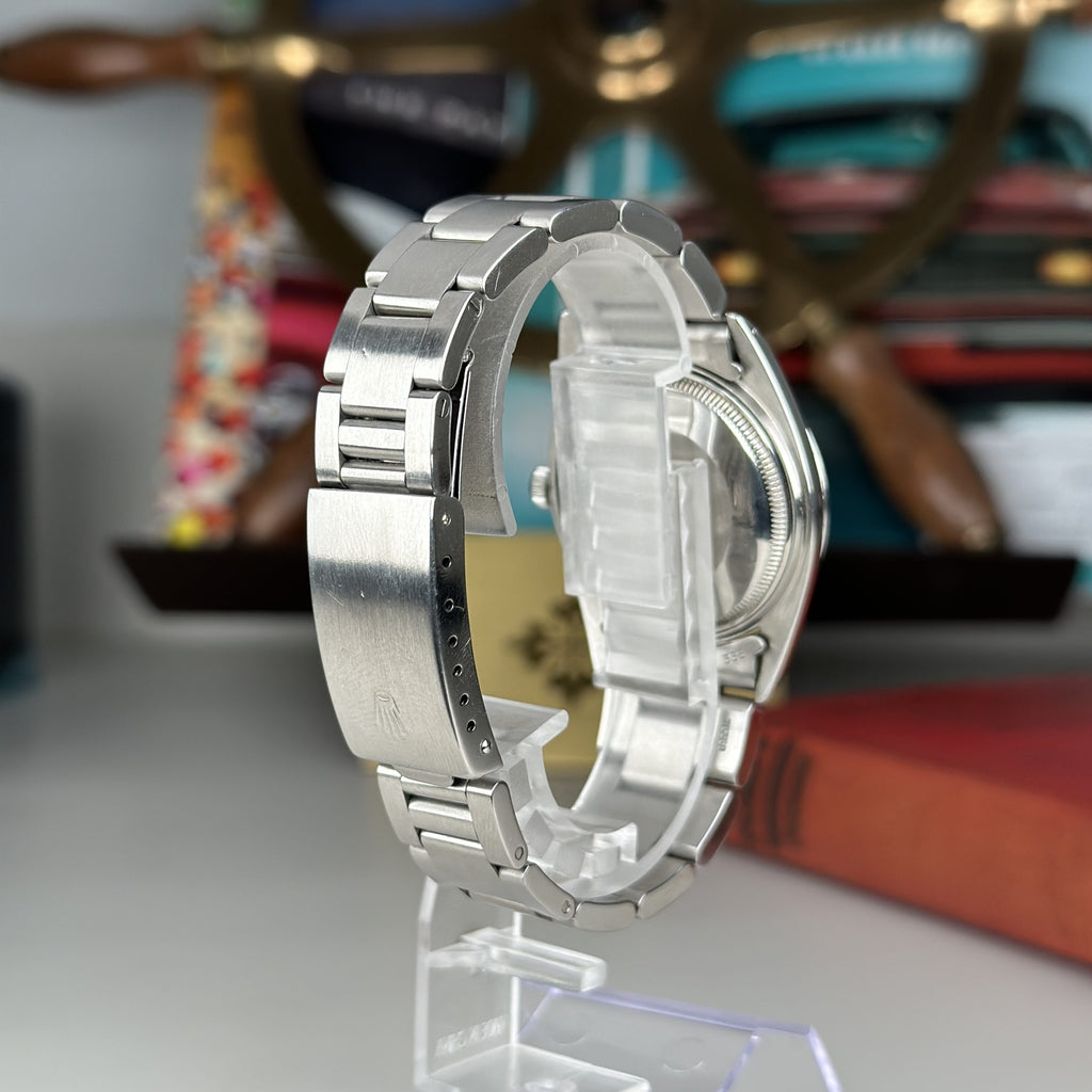 1966 Rolex Oyster Perpetual 1018 Silver Dial 36mm on Oyster bracelet