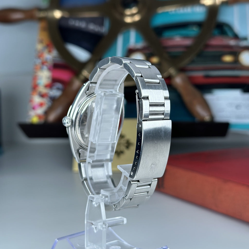 1966 Rolex Oyster Perpetual 1018 Silver Dial 36mm on Oyster bracelet