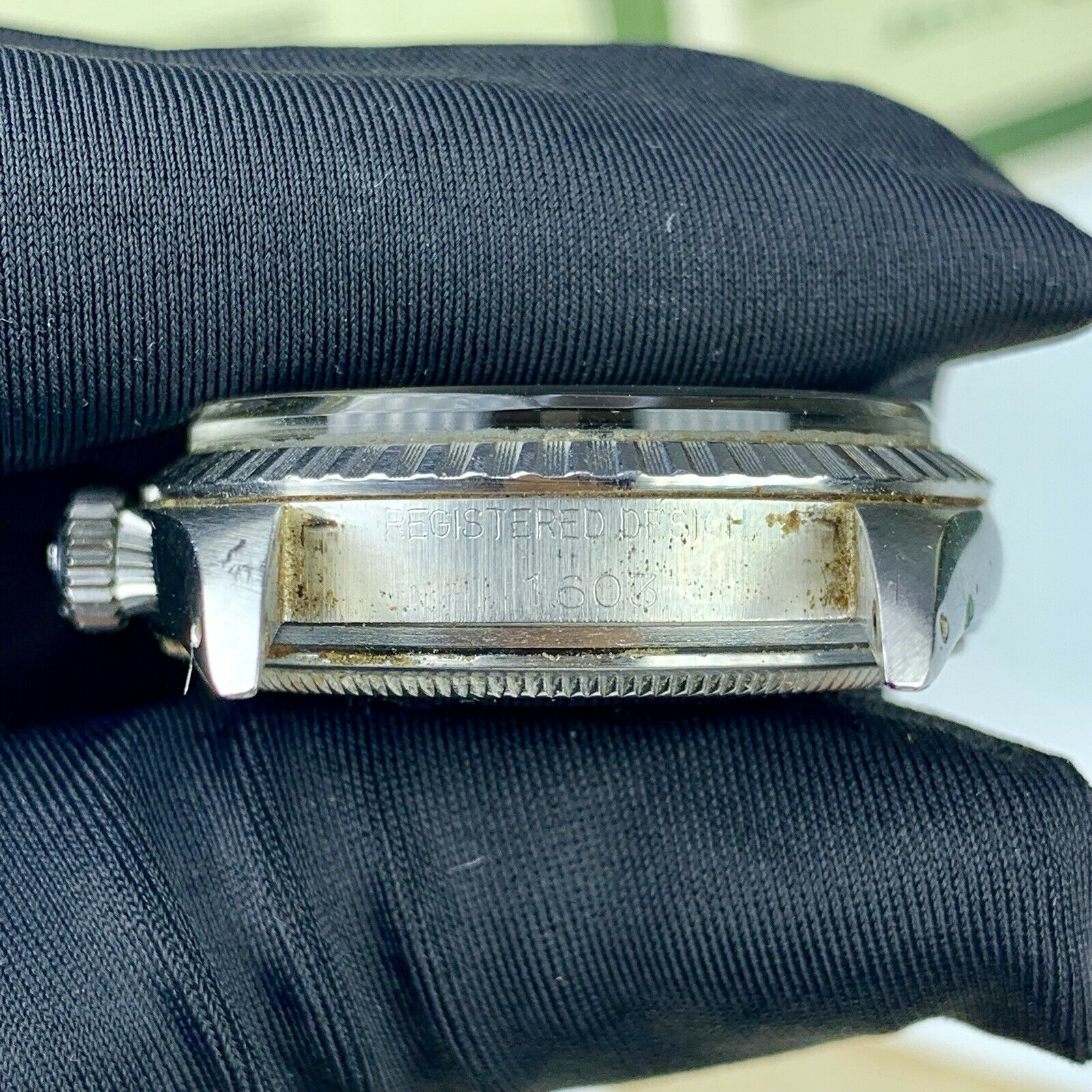 1966 Vintage Rolex Datejust 1603 Silver Dial W/ Box & Papers Full Service Papers