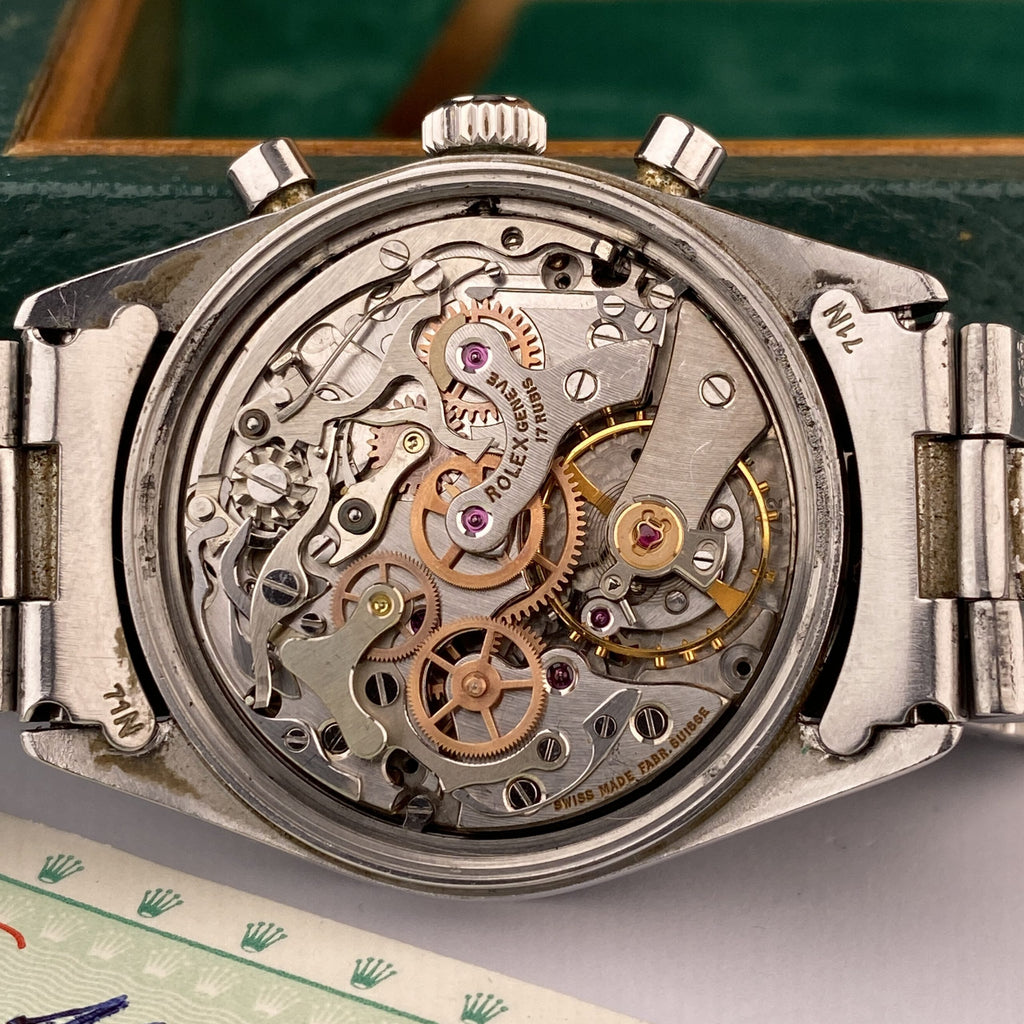 1967 Rolex Daytona 6239 Tropical Brown Sub Dials with Original Box & Papers