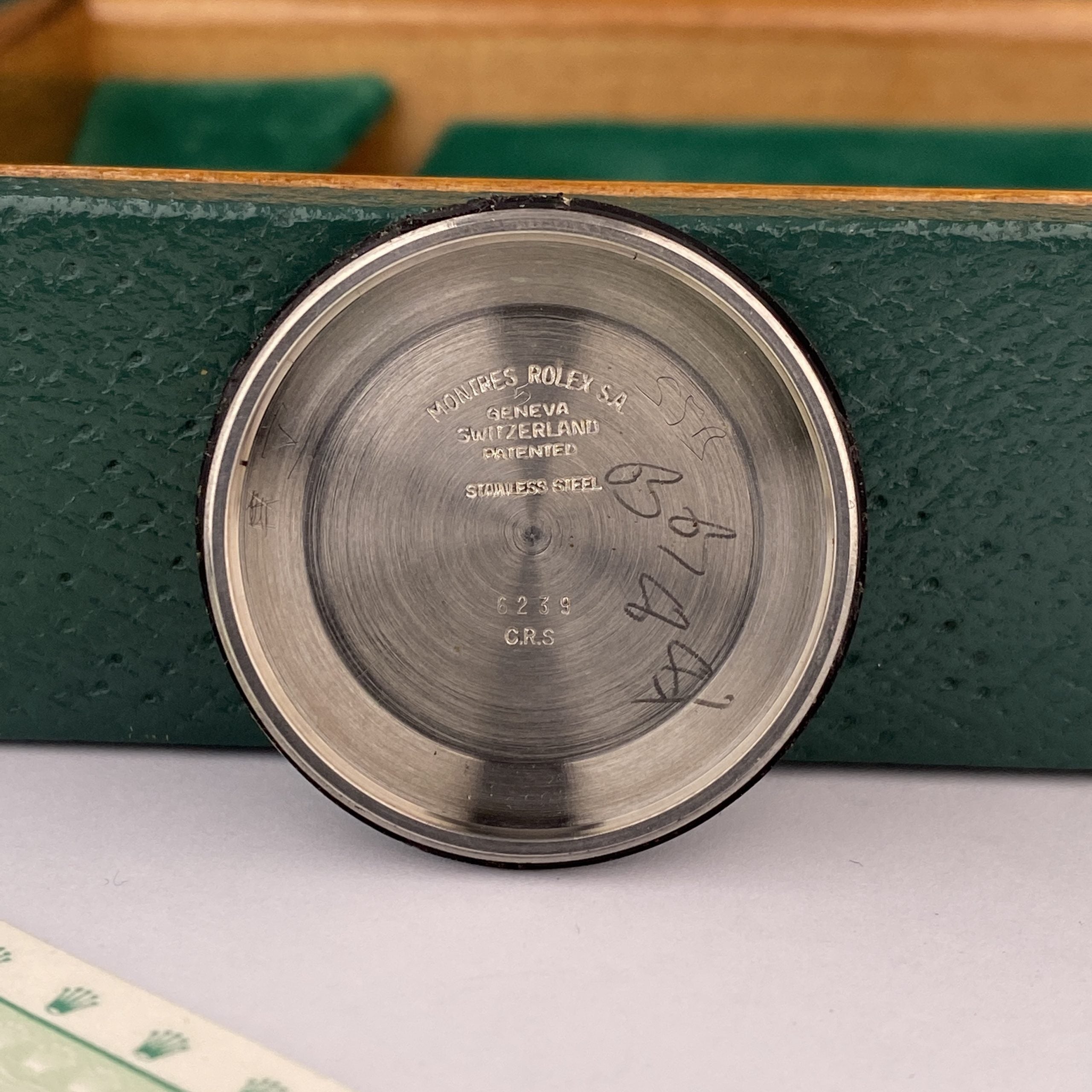1967 Rolex Daytona 6239 Tropical Brown Sub Dials with Original Box & Papers