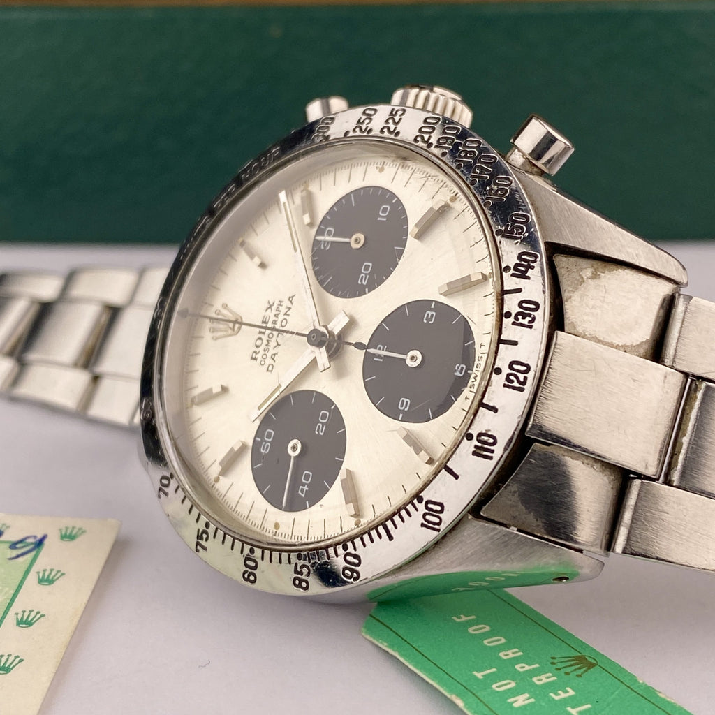 1967 Rolex Daytona 6239 Tropical Brown Sub Dials with Original Box & Papers