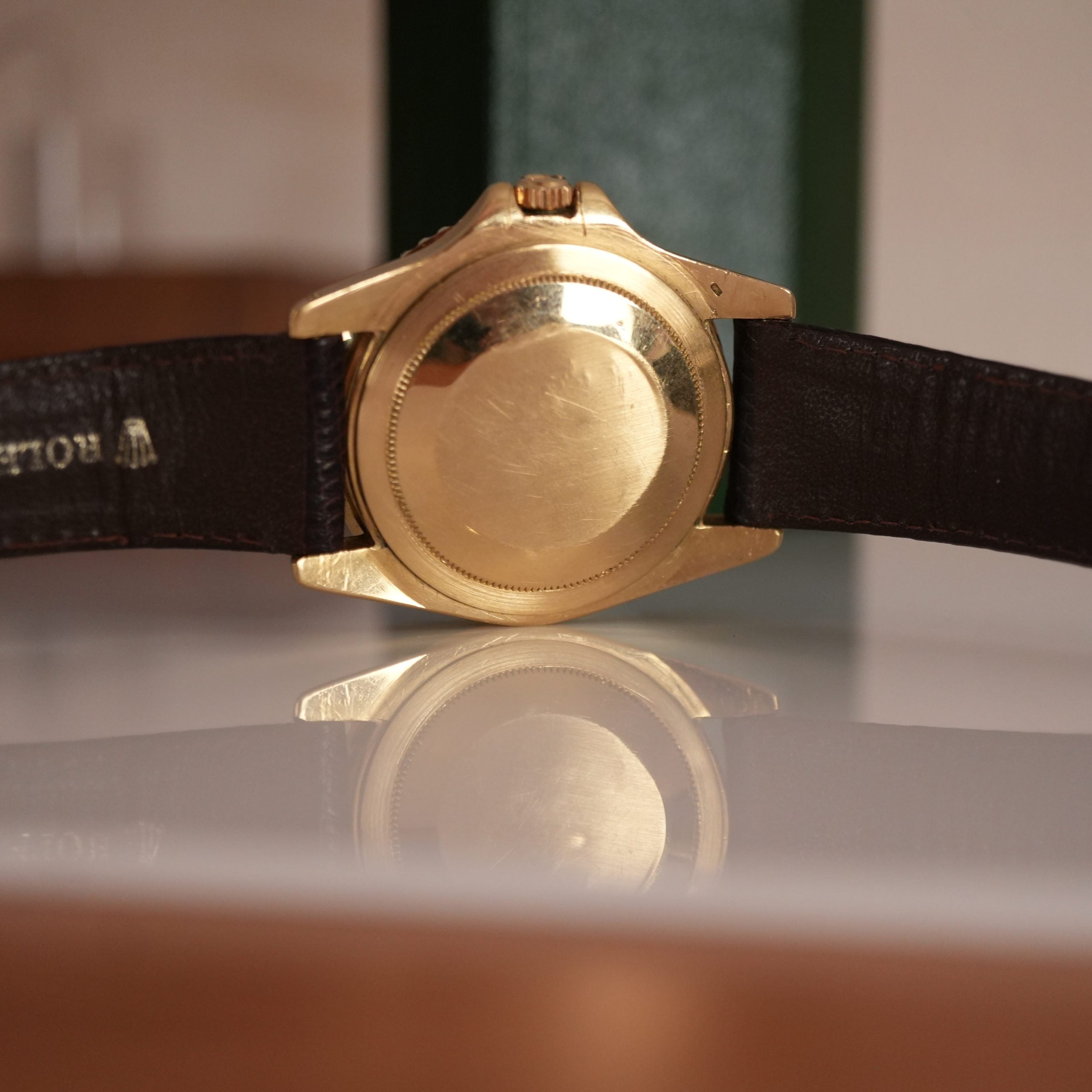 1967 Rolex GMT-Master 1675 Concorde Brown Nipple Dial 18k Yellow Gold