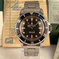1967 Rolex Submariner 5513 Meter First Dial Extra Complete Set Box and Papers Collector Set