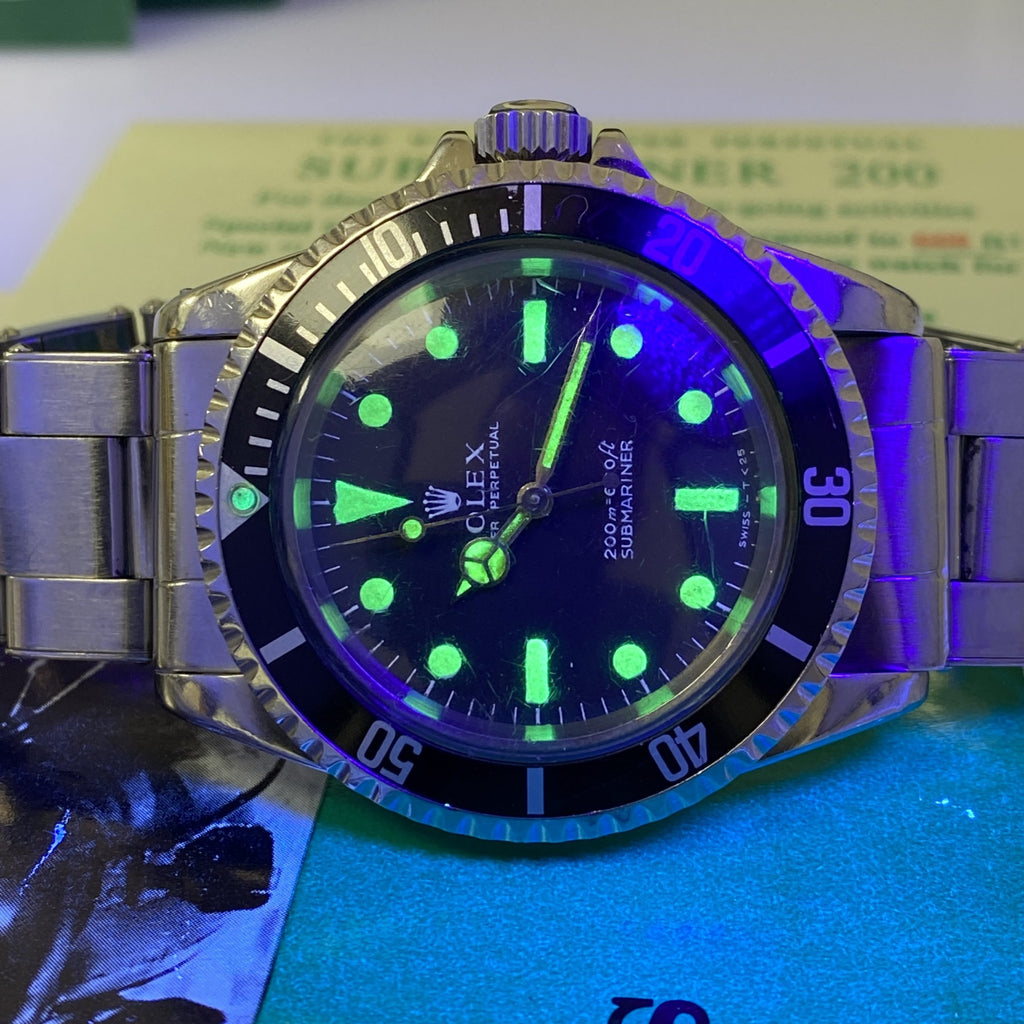 1967 Rolex Submariner 5513 Meter First Dial Extra Complete Set Box and Papers Collector Set