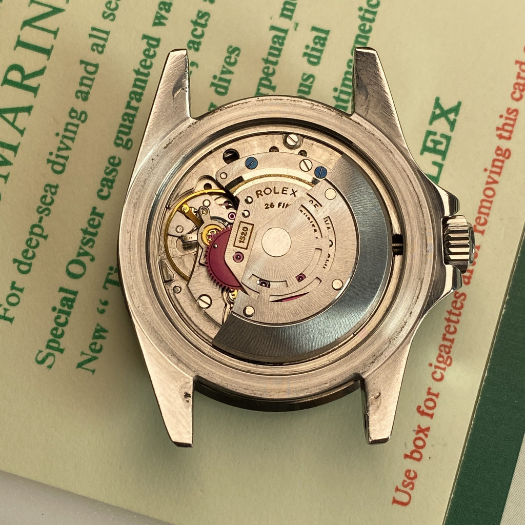 1967 Rolex Submariner 5513 Meter First Dial Extra Complete Set Box and Papers Collector Set