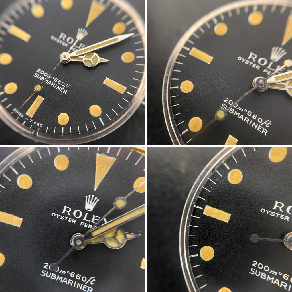 1967 Rolex Submariner 5513 Meter First Dial Extra Complete Set Box and Papers Collector Set