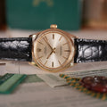 1968 Rolex 1002 Coca Cola 14K Gold Award Watch Full Set Double Punched Papers