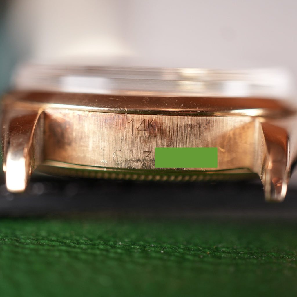 1968 Rolex 1002 Coca Cola 14K Gold Award Watch Full Set Double Punched Papers