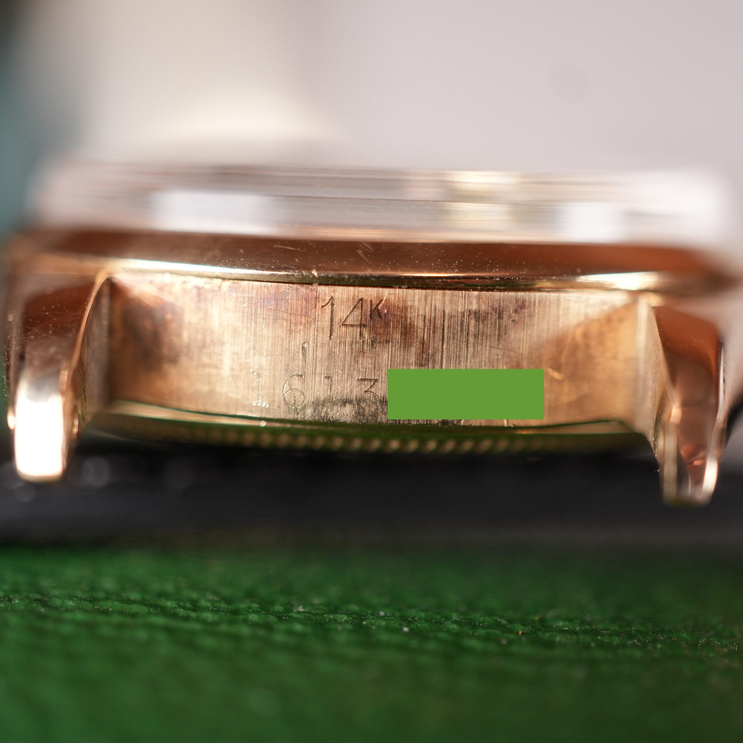 1968 Rolex 1002 Coca Cola 14K Gold Award Watch Full Set Double Punched Papers