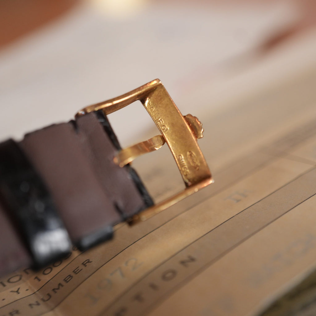 1968 Rolex 1002 Coca Cola 14K Gold Award Watch Full Set Double Punched Papers