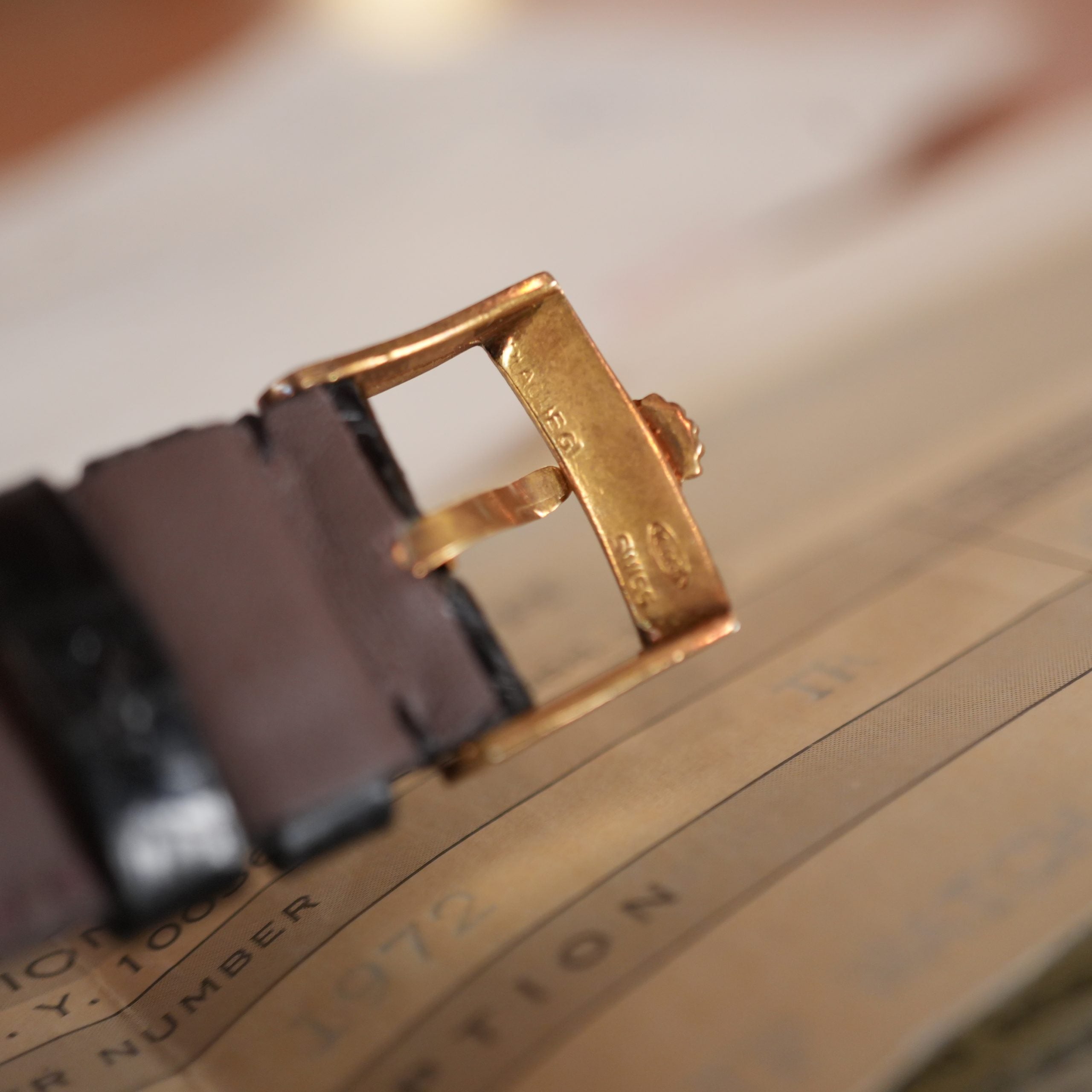 1968 Rolex 1002 Coca Cola 14K Gold Award Watch Full Set Double Punched Papers