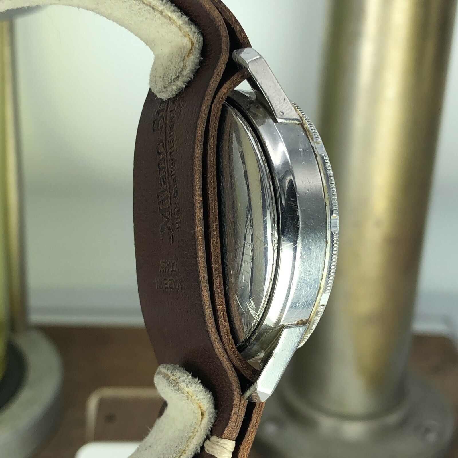1968 Vintage Heuer Autavia 2446C GMT Chronograph Heavy Patina Incredible Example