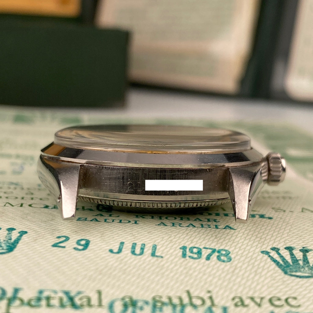 1969 Rolex Oyster Perpetual 1018 Champagne Dial 36mm in Mint Condition Complete Set Box & Papers