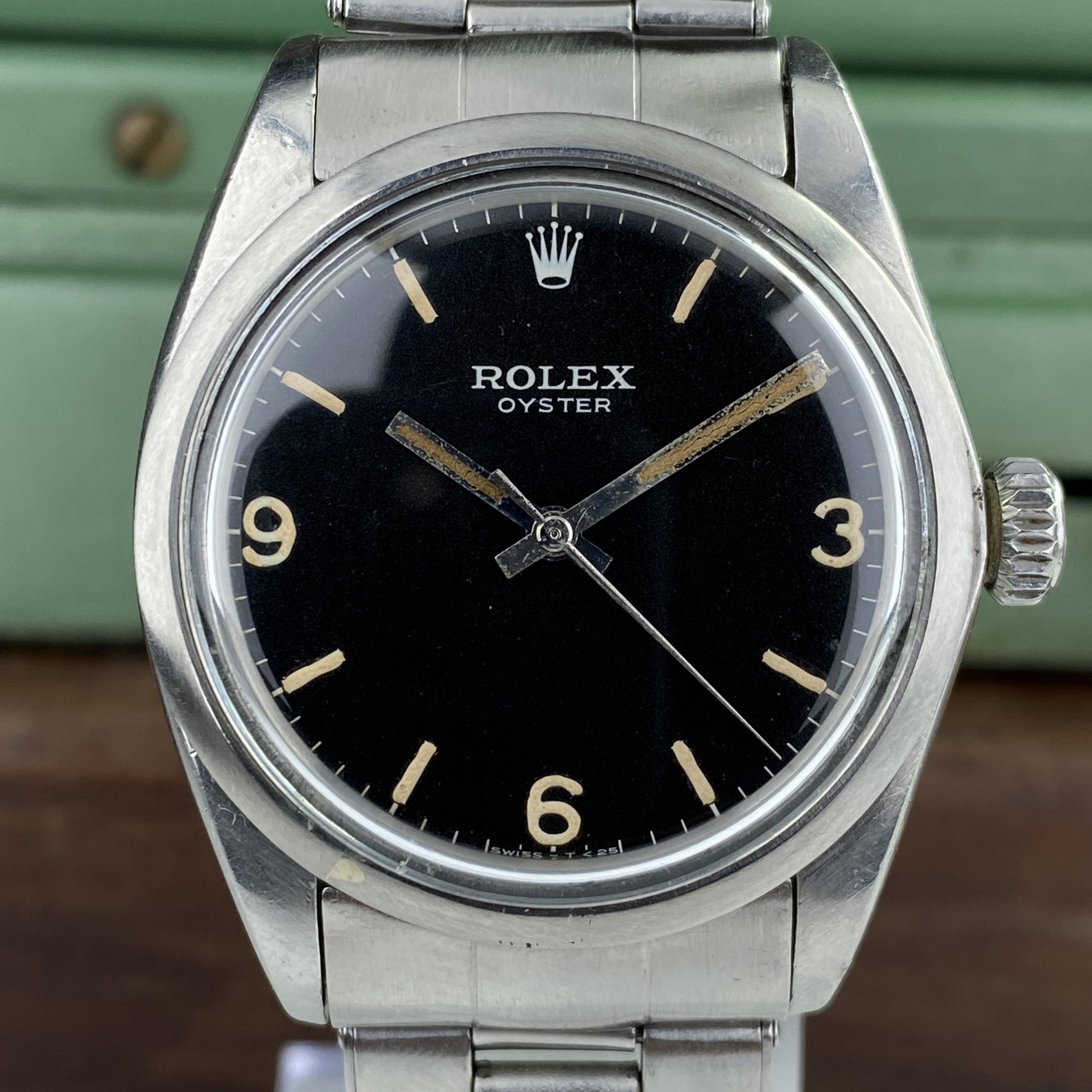 1969 Rolex Oyster Ultra-rare 6429 Commando Unpolished Explorer Dial