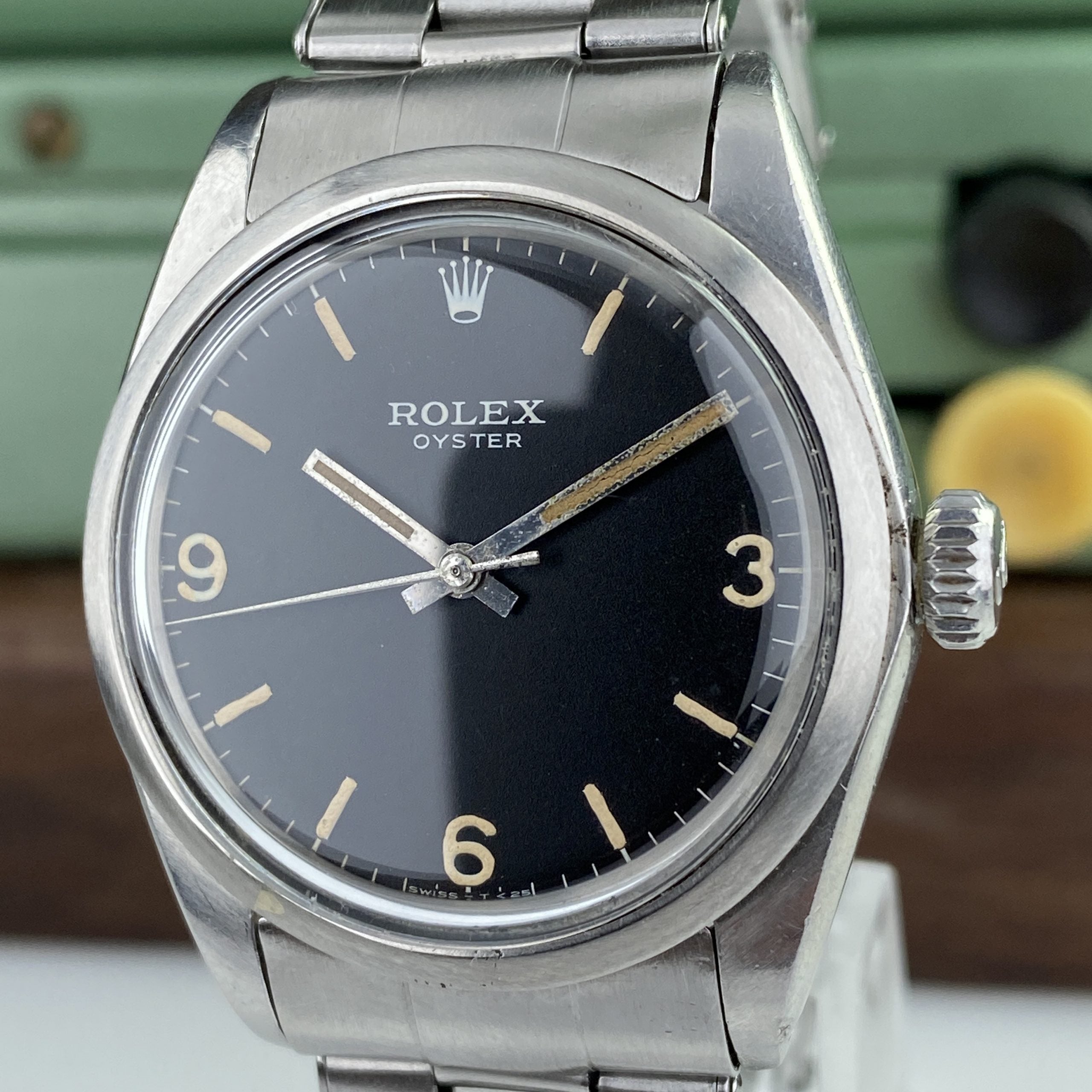 1969 Rolex Oyster Ultra-rare 6429 Commando Unpolished Explorer Dial