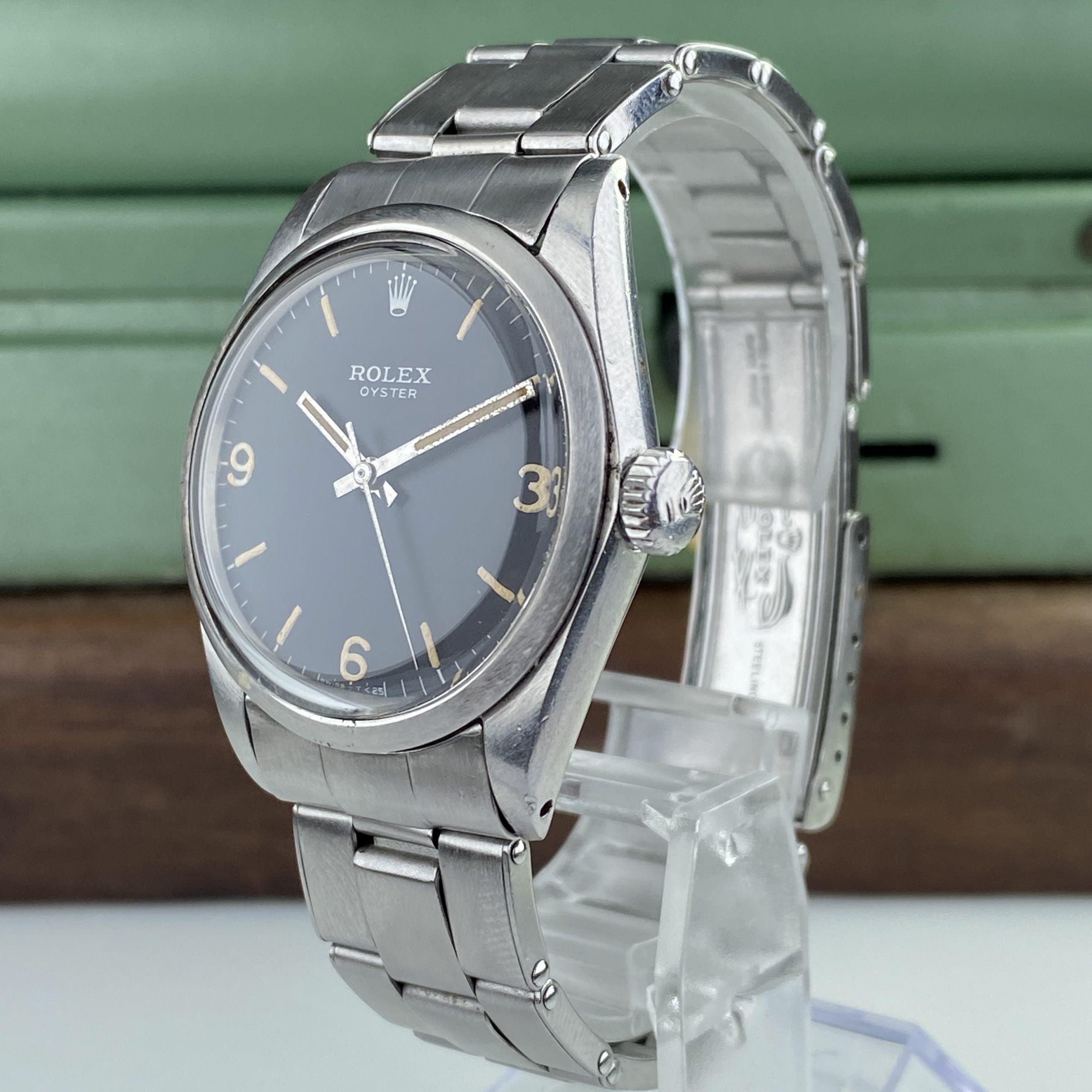1969 Rolex Oyster Ultra-rare 6429 Commando Unpolished Explorer Dial