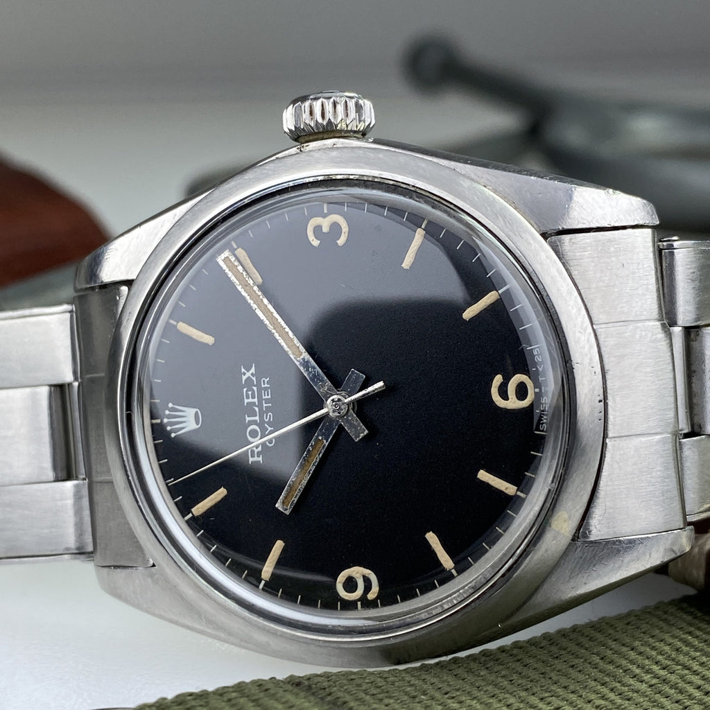1969 Rolex Oyster Ultra-rare 6429 Commando Unpolished Explorer Dial