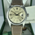 1969 Vintage Rolex Datejust 1603 Creamy Dial With Box & Papers Full Set
